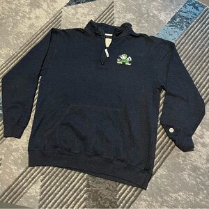 Notre Dame 1/4 Zip Sweatshirt